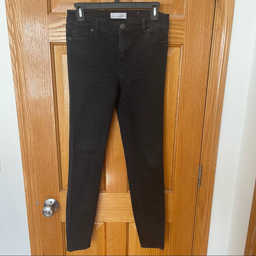 LOFT black jeans size 27